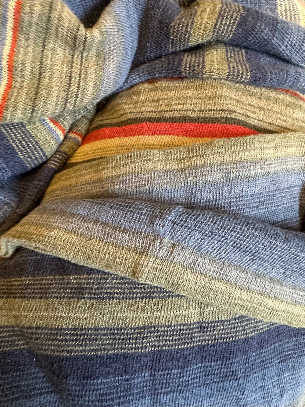 Ralph Lauren Southwest Serape Stripe Maxi Skirt GUC - Picture 5 of 6